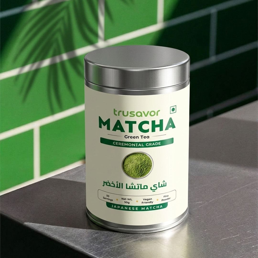 Japanese Ceremonial Matcha Green Tea Powder – 50 Gram Jar
