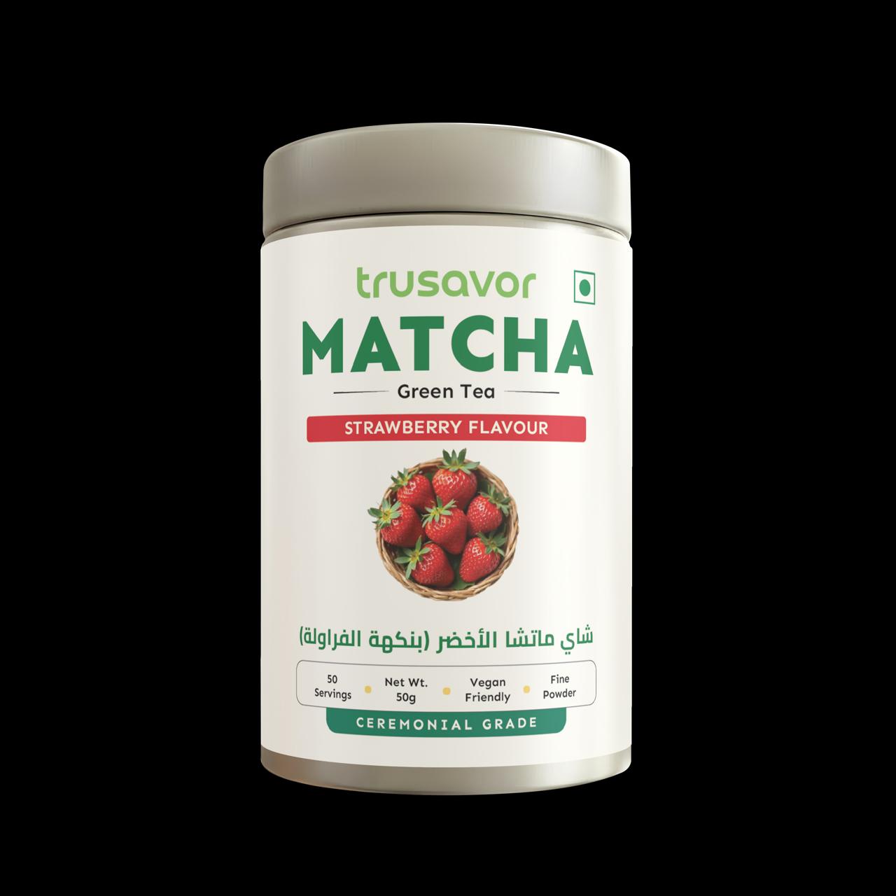 Strawberry Matcha 50 Gram Jar