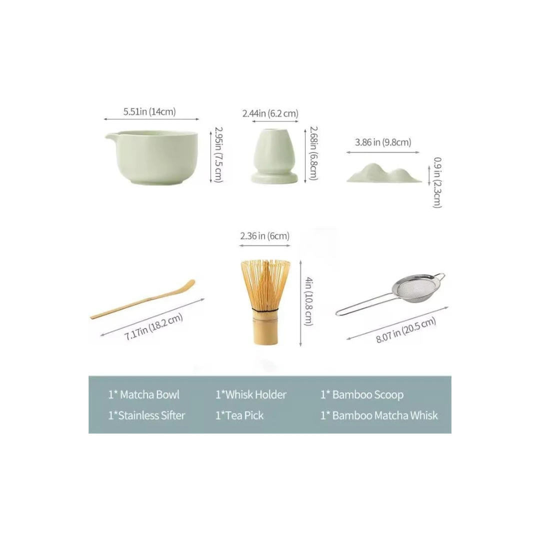 Matcha Tea Set, for Matcha Preparation