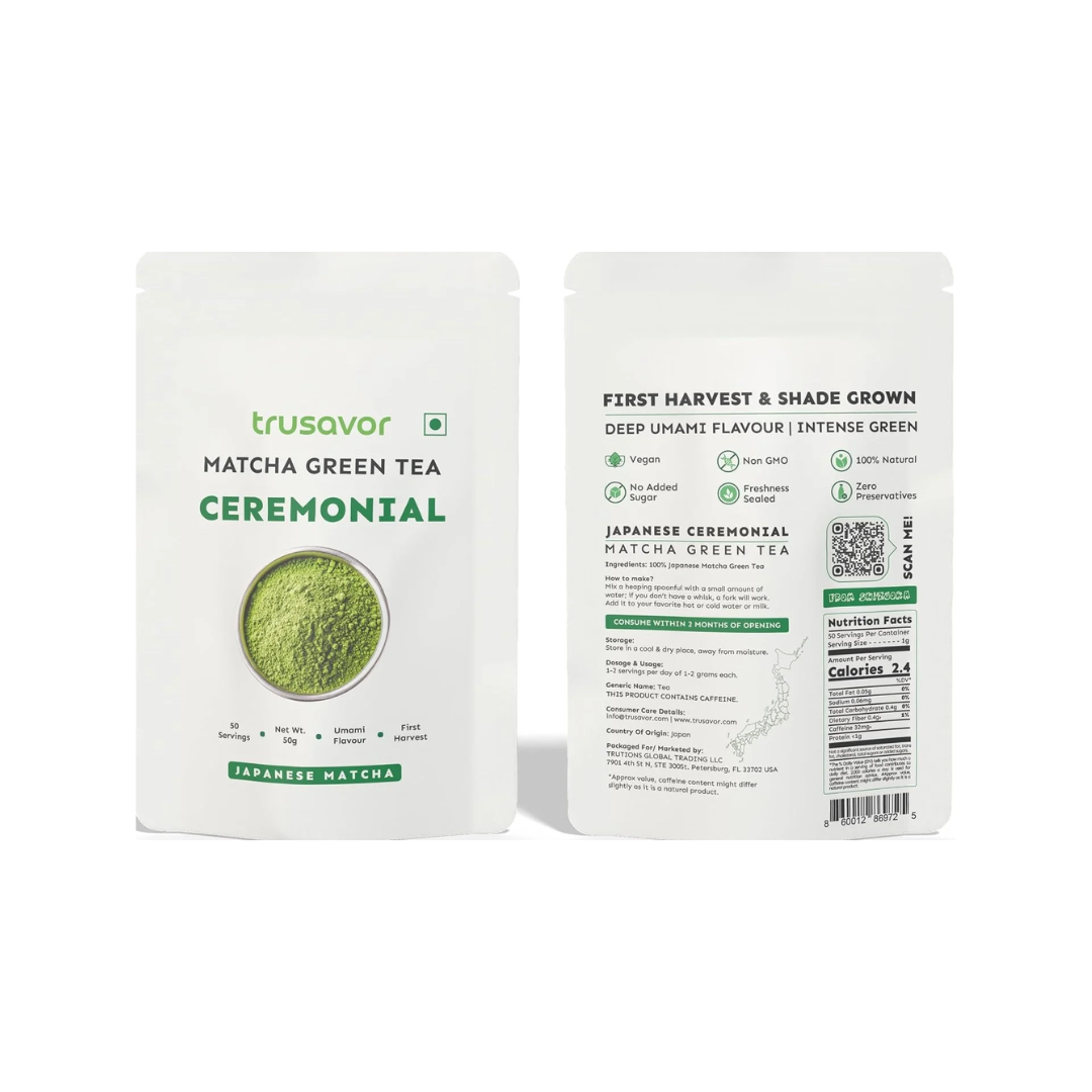 Ceremonial Matcha | Premium & Umami | 50gm | Shizuoka Japan